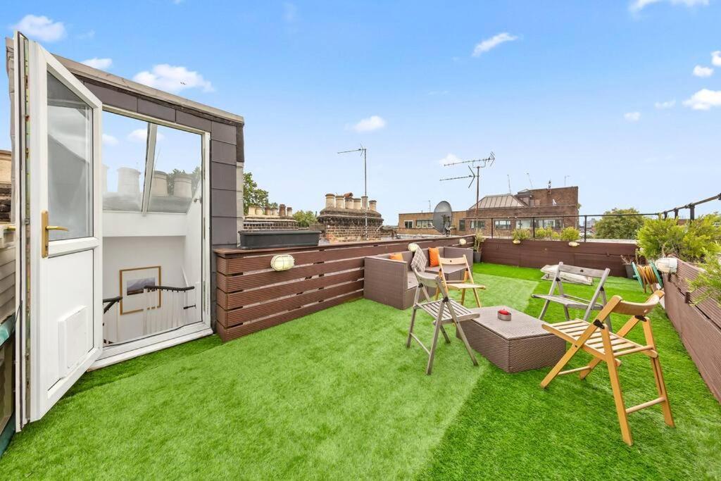 Spacious Sleep 11 With Terrace In Earls Court Ec99 Londres Extérieur photo